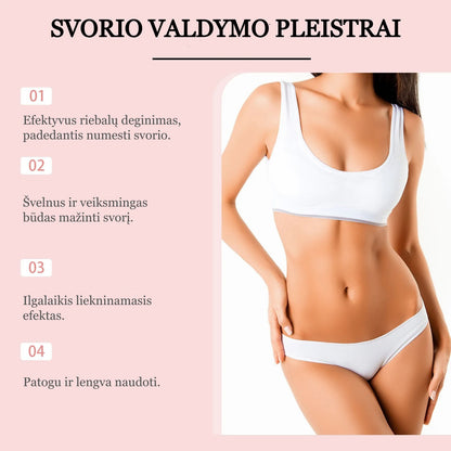 Glamful™ Lieknėjimo Pleistrai – paprastas būdas palaikyti svorio kontrolę
